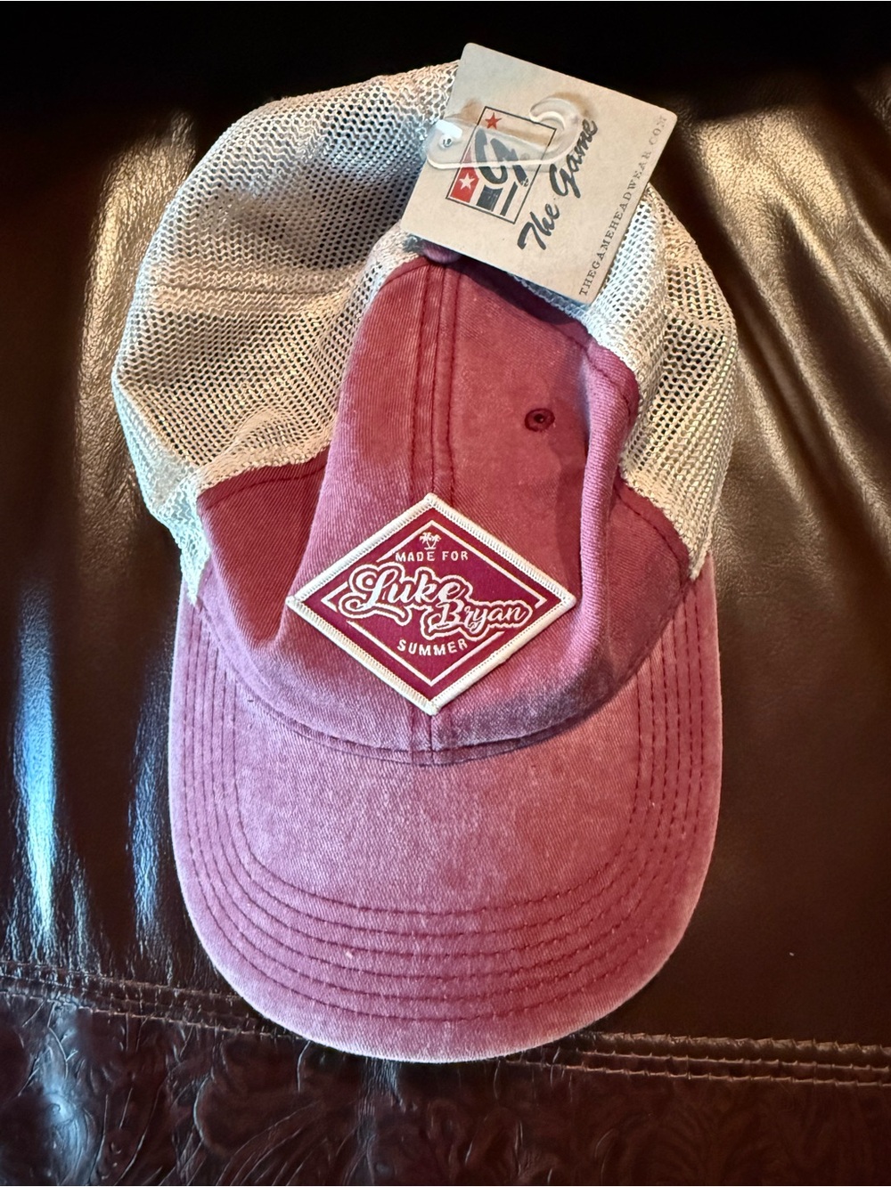 NEW! Made for Luke Bryan summer baseball hat adjustable the game brand